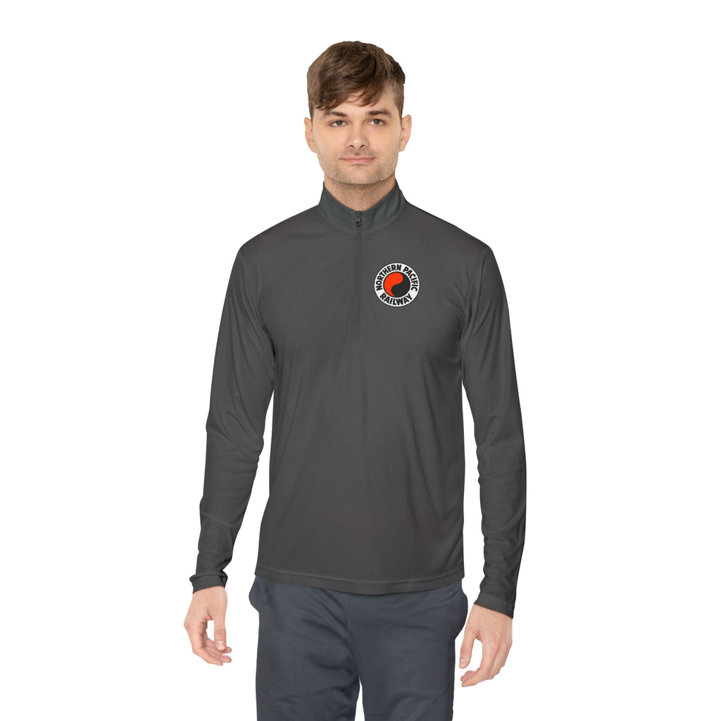 Northern Pacific Railway Unisex Quarter Zip Pullover