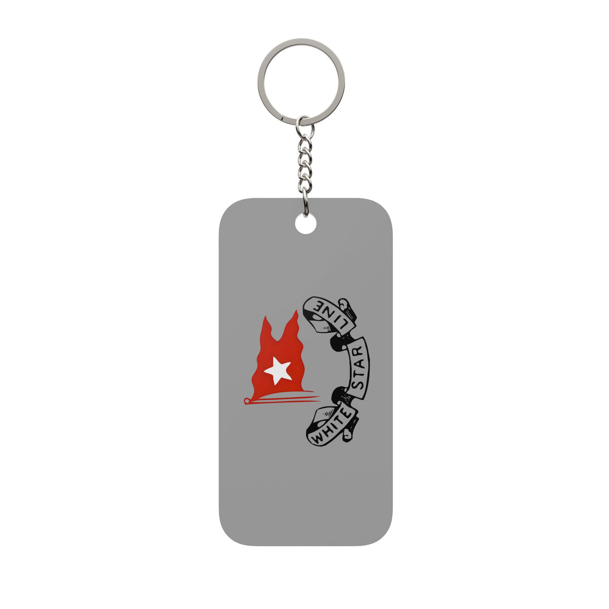 White Star Line Double-Sided Keychain Charm