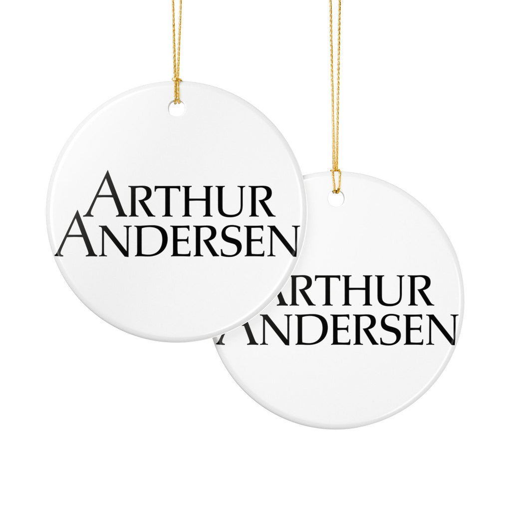 Arthur Andersen Ceramic Ornament