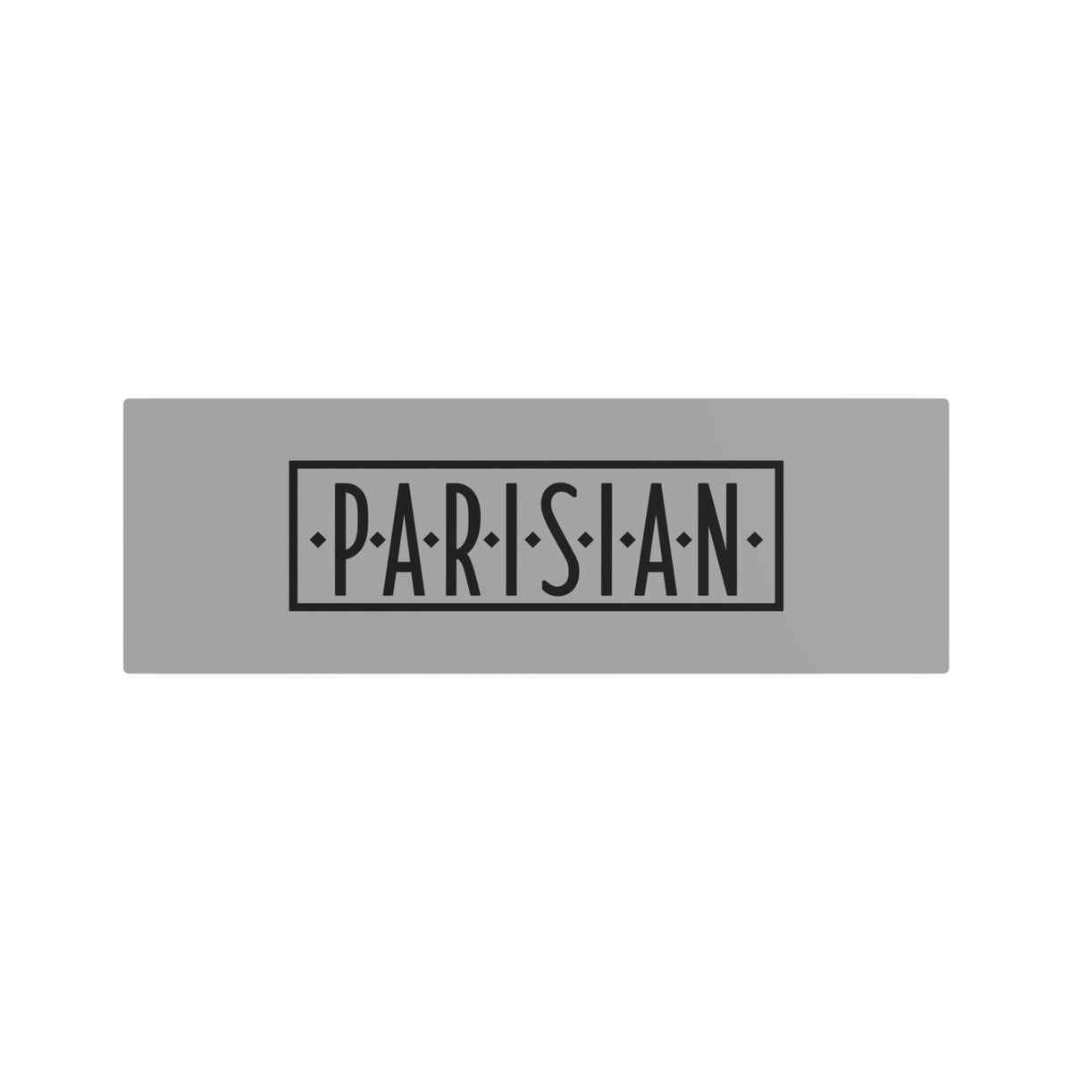 Parisian Metal Sign