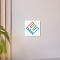 Enron Square Metal Sign