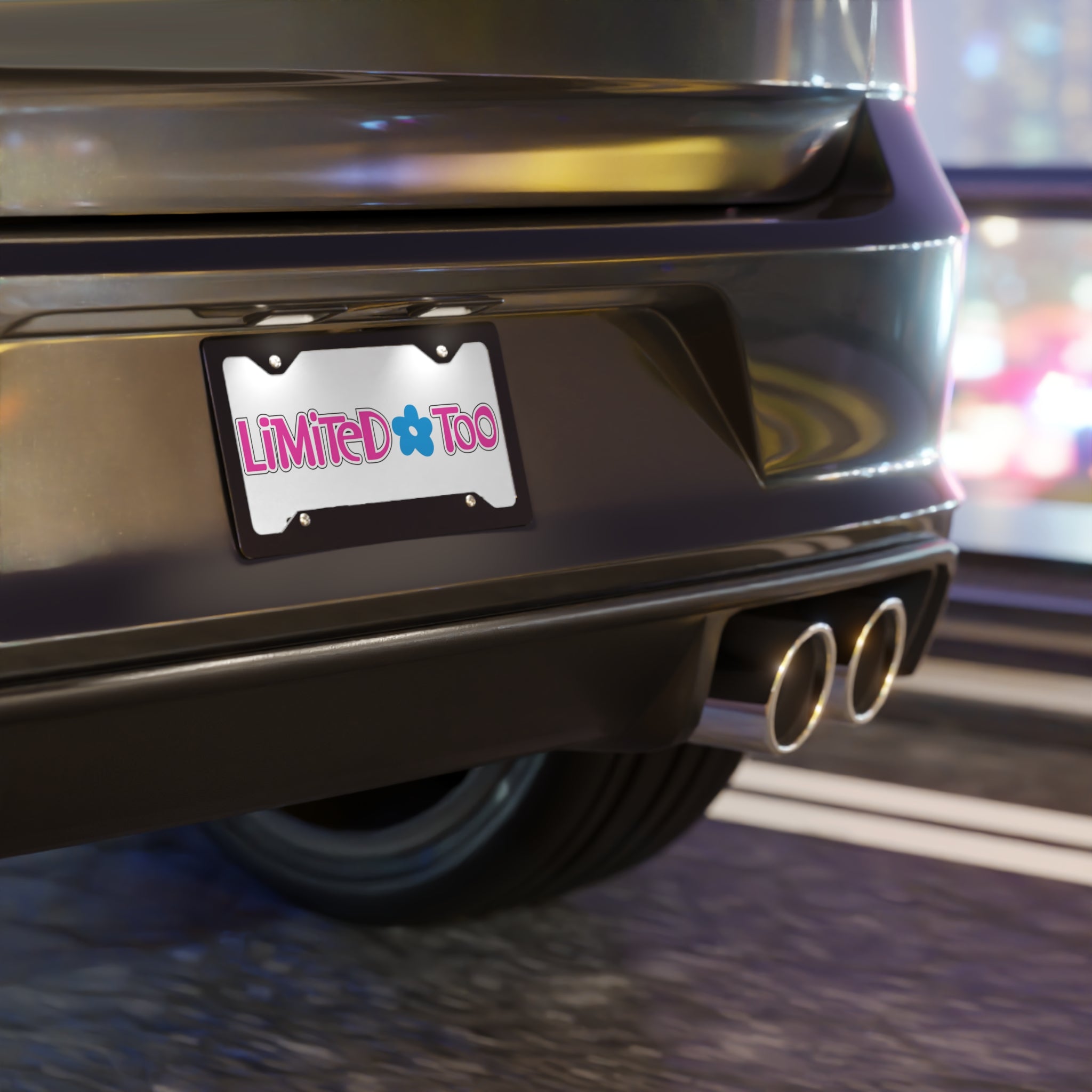 Limited Too Vanity License Plate