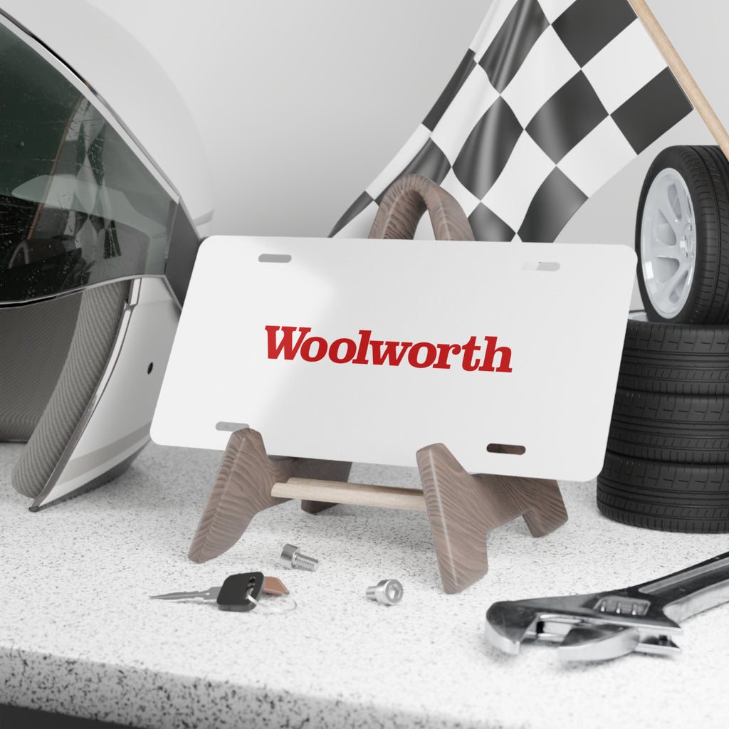 F. W. Woolworth Company Vanity License Plate