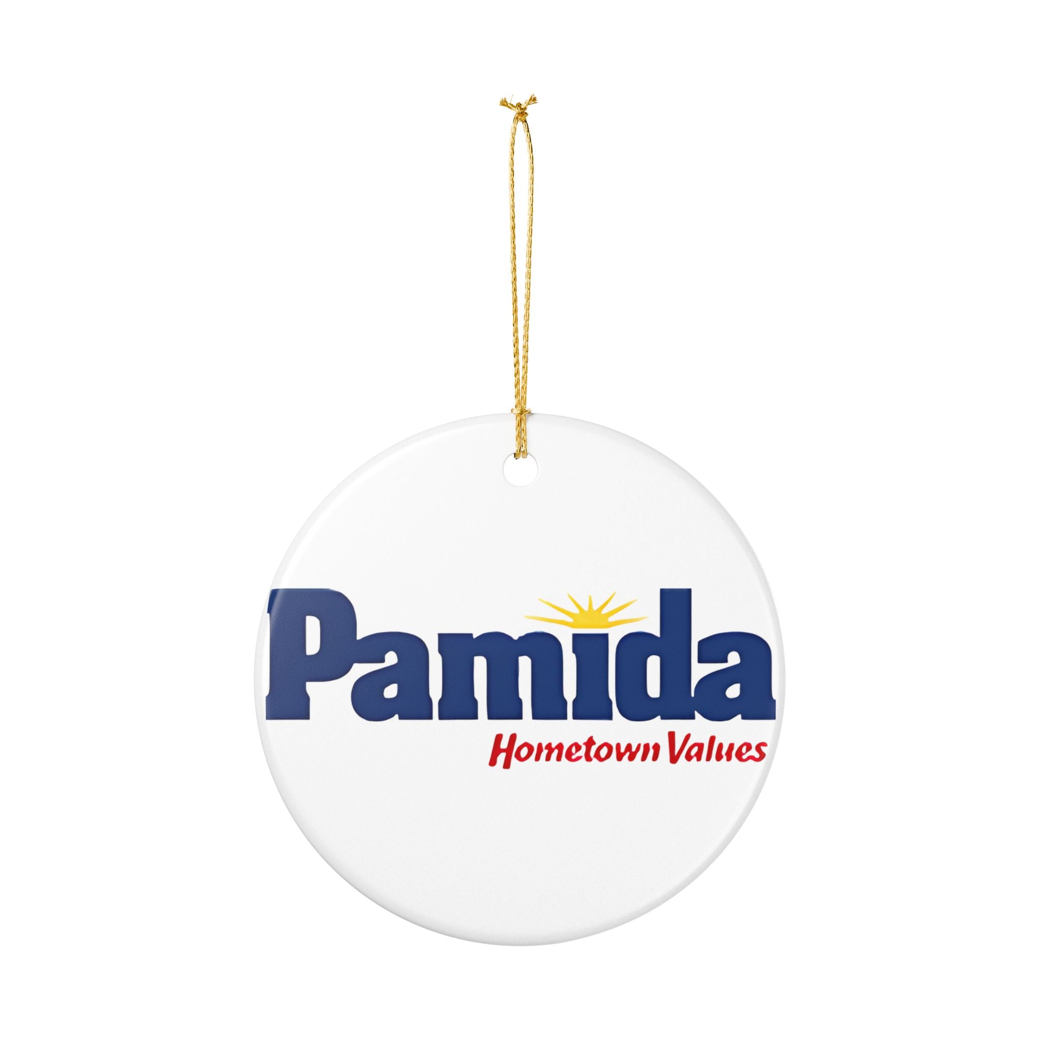 Pamida Ceramic Ornament