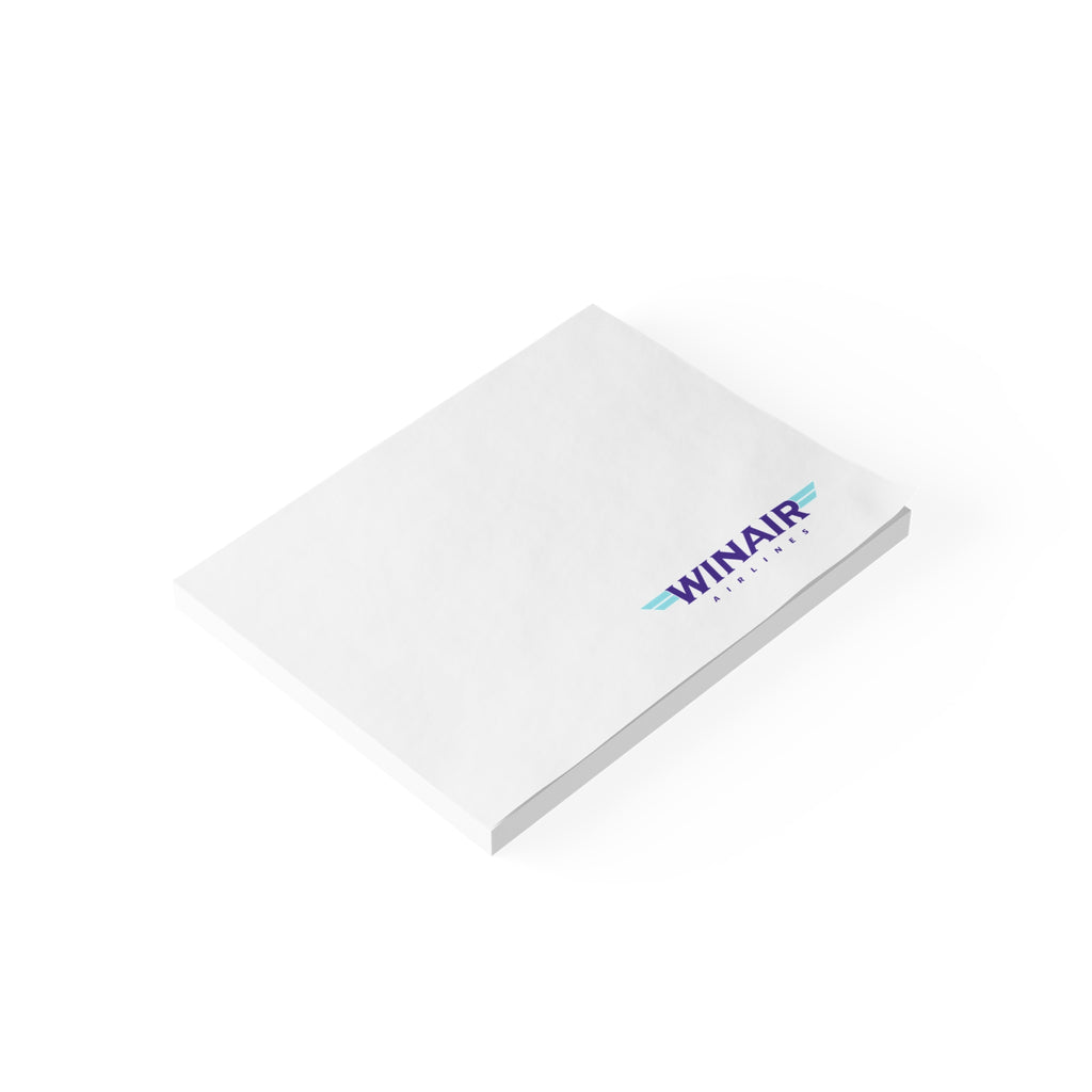 WinAir Airlines Sticky Post-it Note Pad