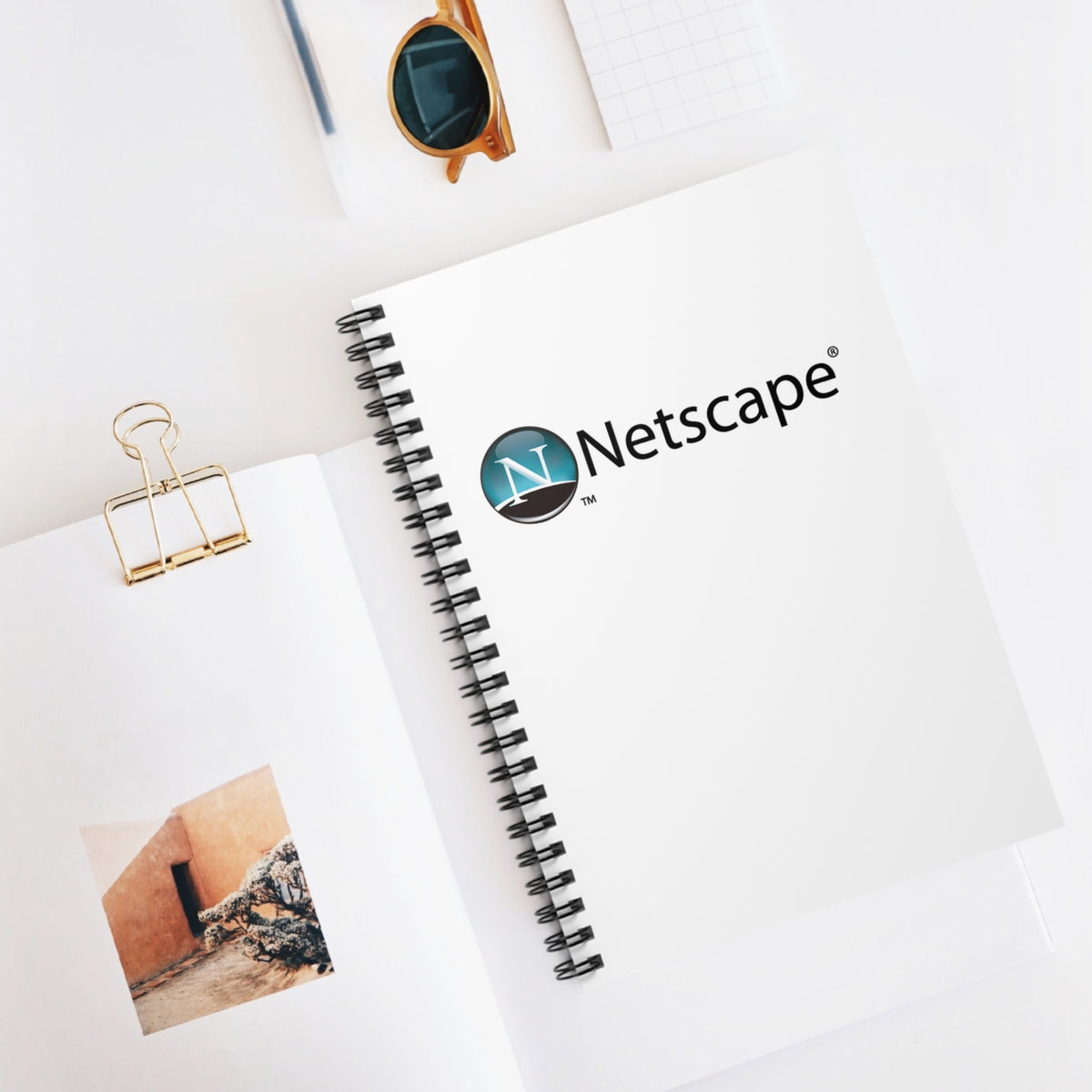 Netscape Spiral Notebook