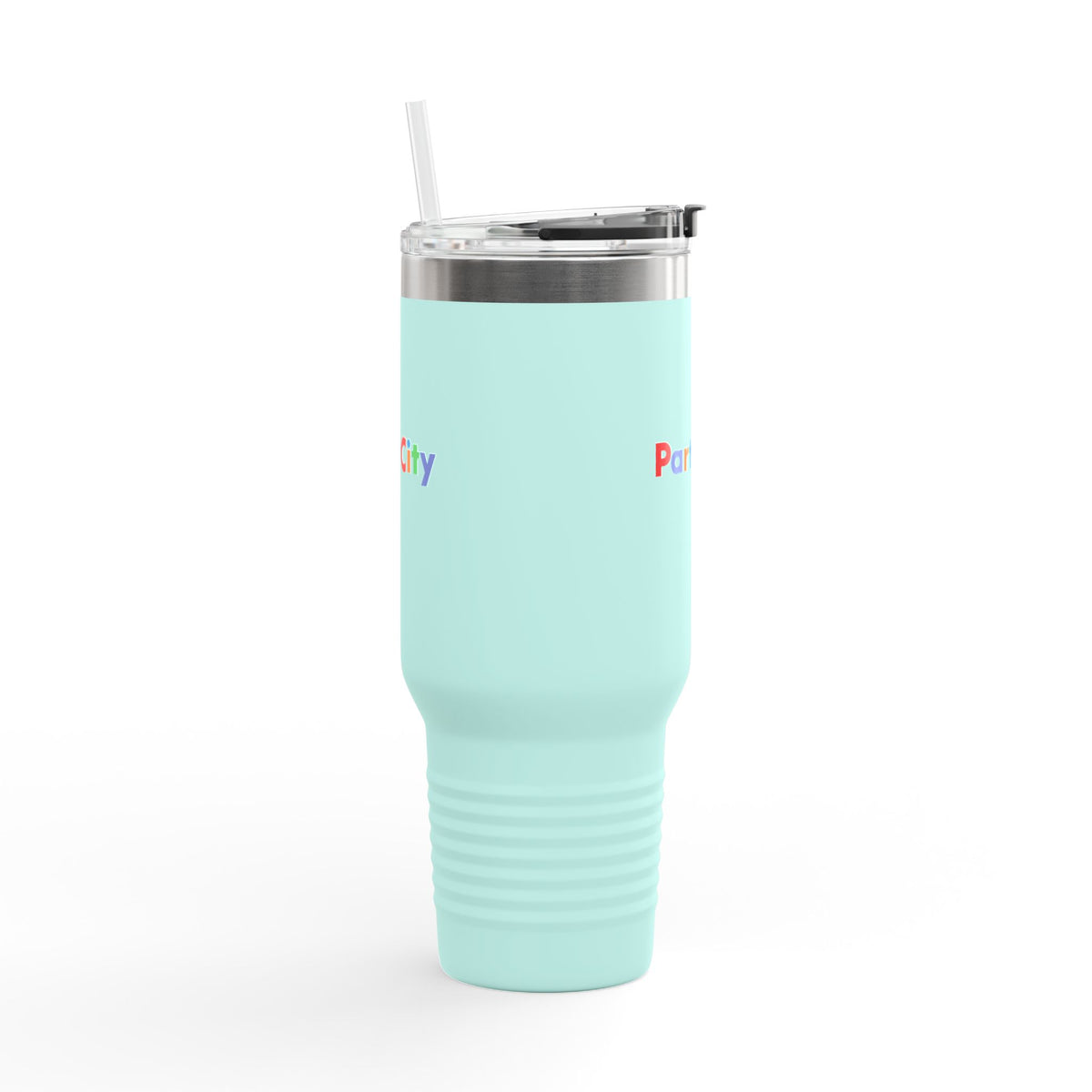 Party City 40oz Insulated Travel Mug Stainless Tumbler