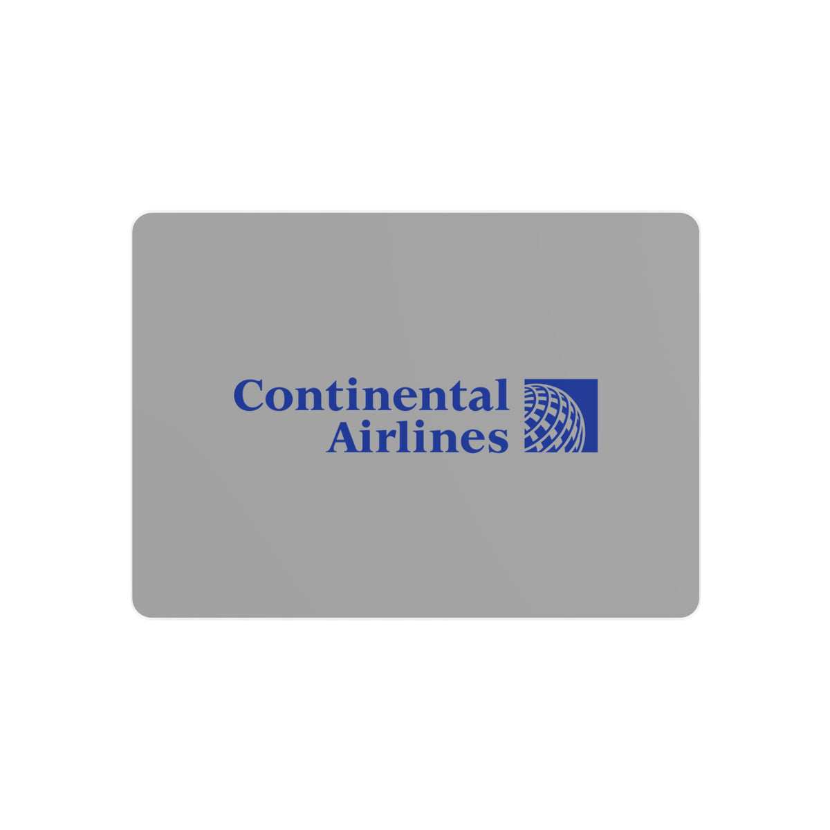 Continental Airlines Metal Sign