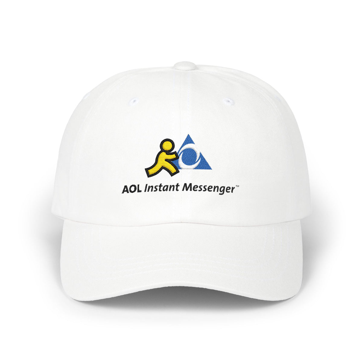 AOL Instant Messenger (AIM) Embroidered Dad Cap Hat