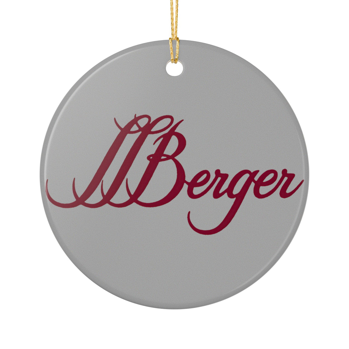 L. L. Berger Ceramic Ornament