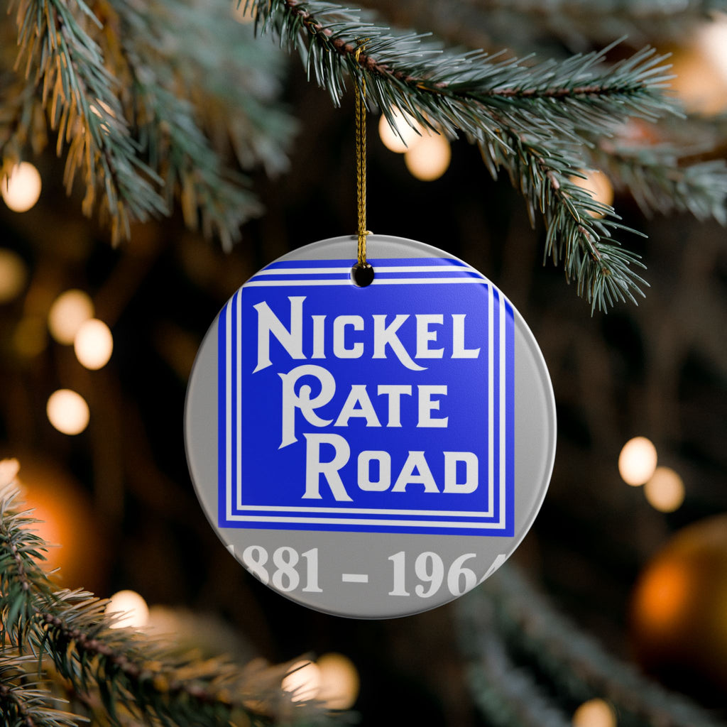 New York, Chicago and St. Louis Railroad Ceramic Ornament