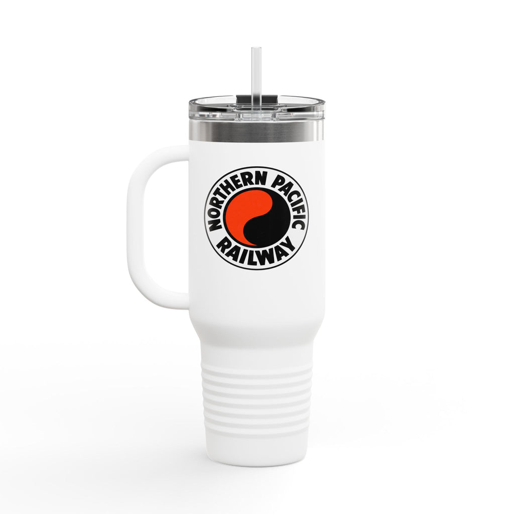 Northern Pacific Railway 40oz Insulated Travel Mug Stainless Tumbler