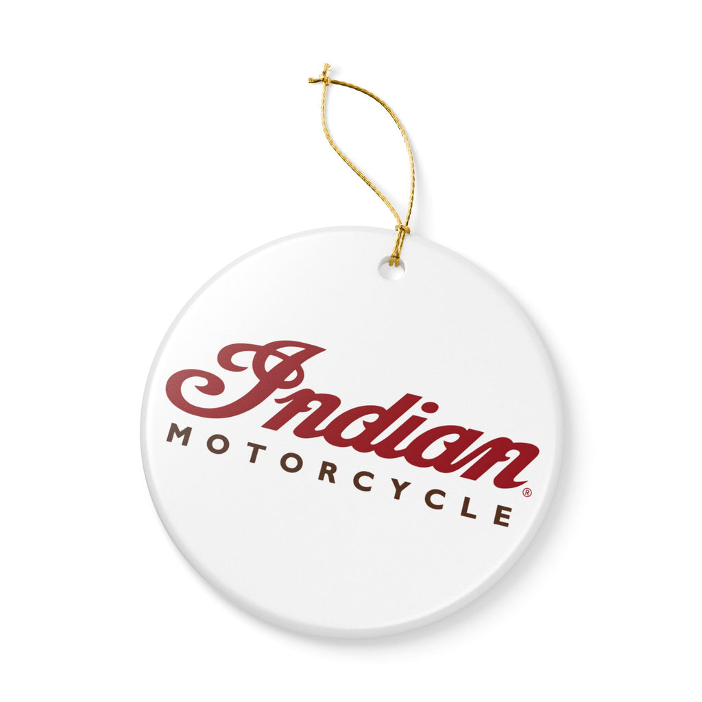 Indian Motorcycle Ceramic Ornament