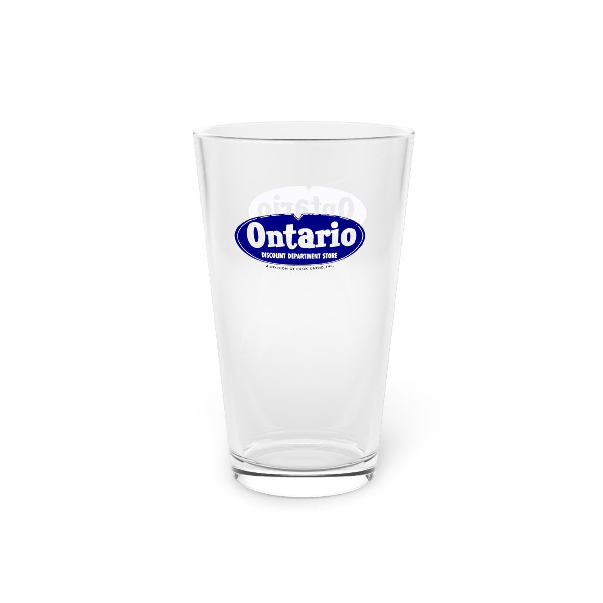 Ontario Discount Department Store 16oz Pint Glass