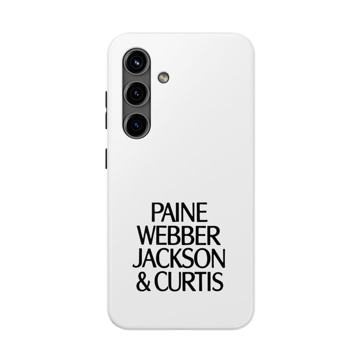 Paine Webber Jackson & Curtis Tough Phone Case