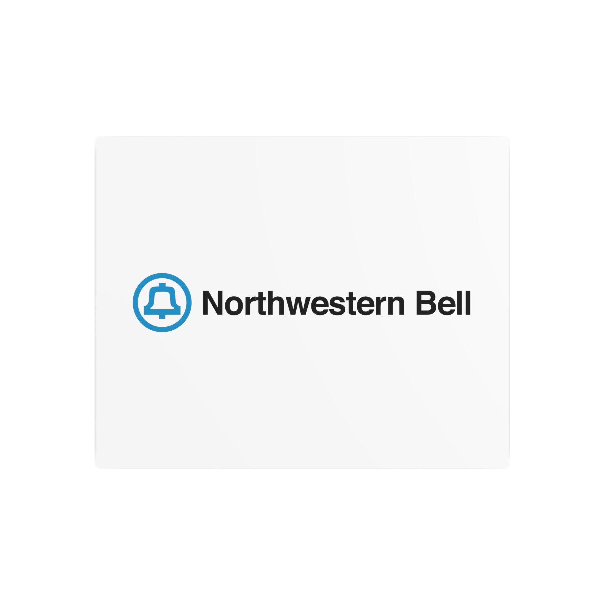 Northwestern Bell Metal Sign