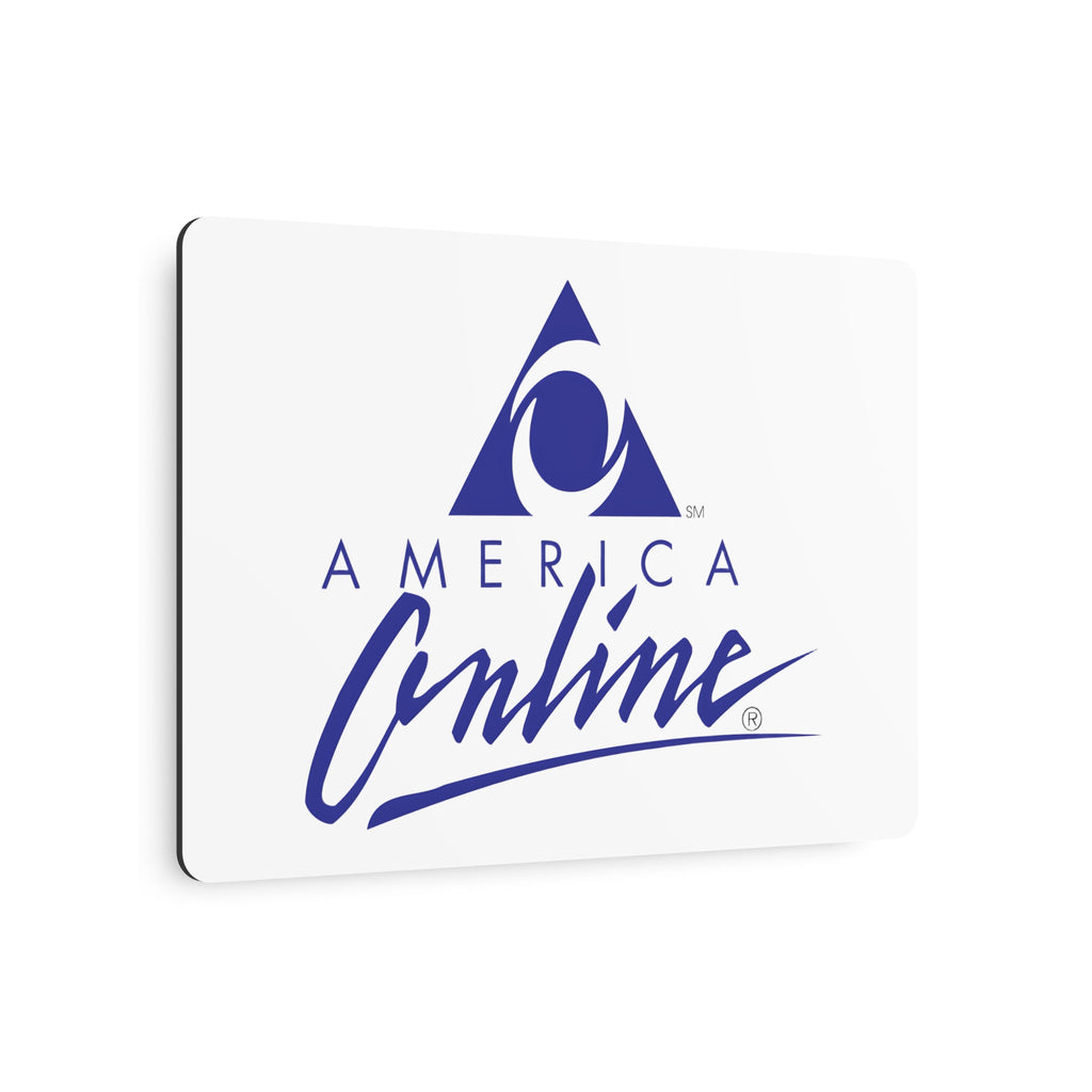 America Online (AOL) Metal Sign