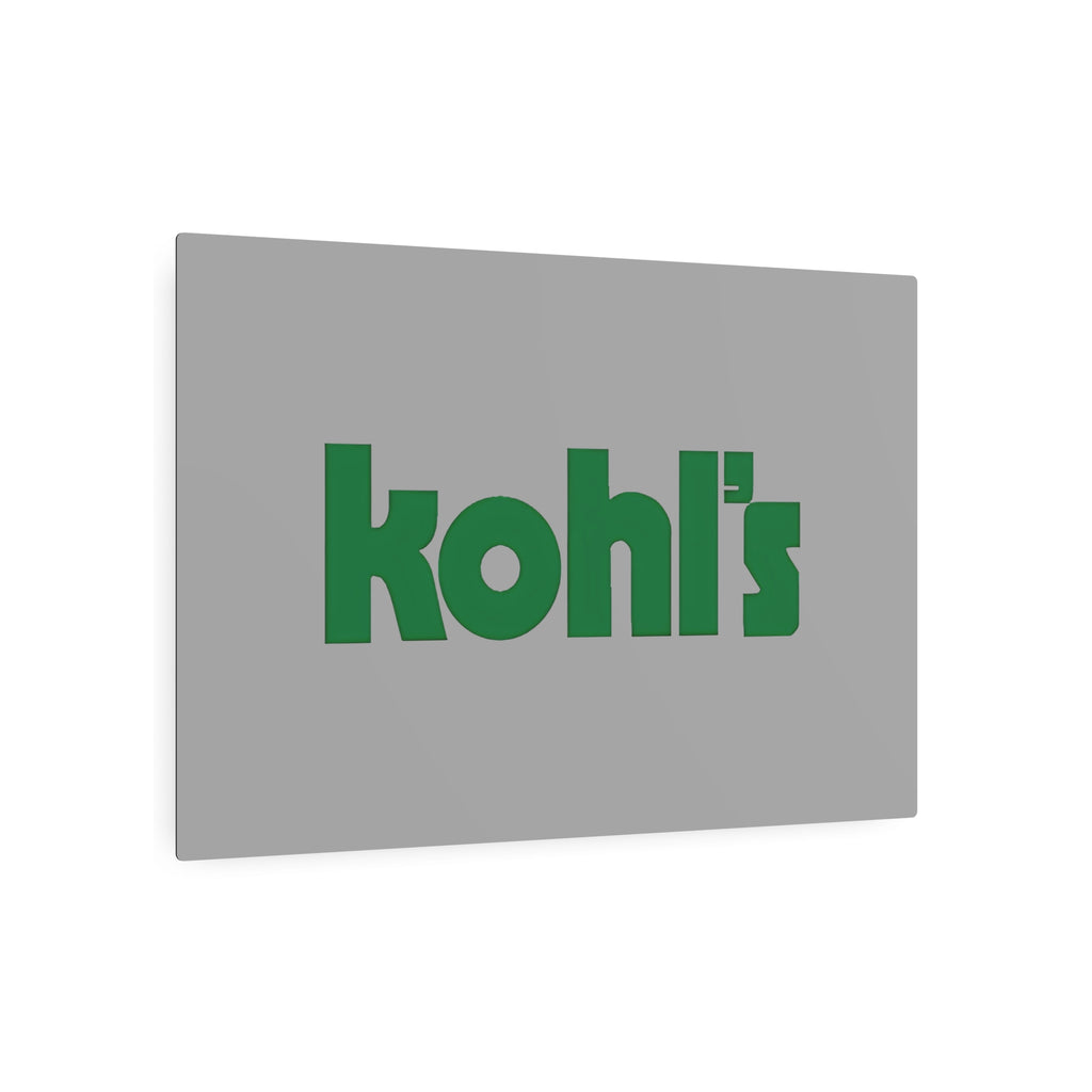 Kohl's Food Stores Metal Sign