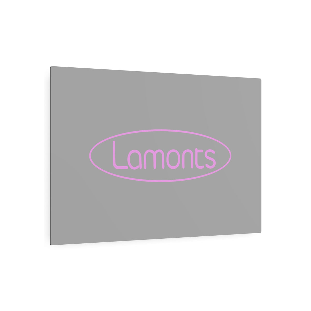Lamonts Metal Sign