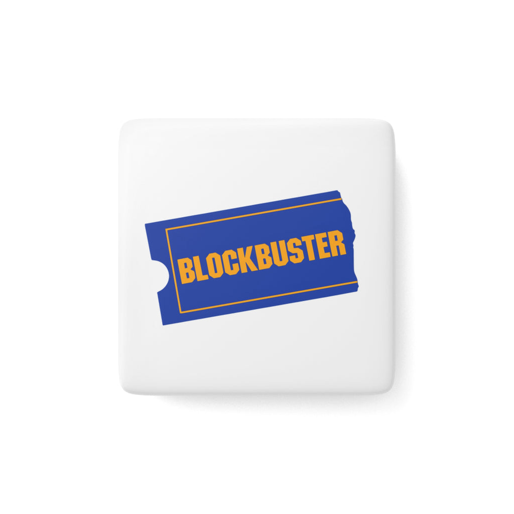 Template Square Porcelain Fridge Magnet