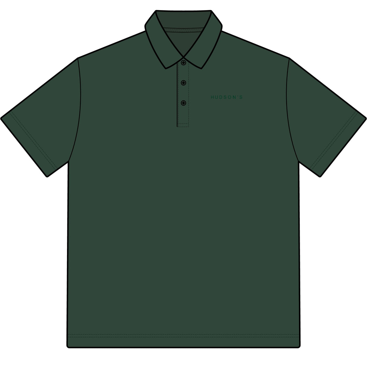 Hudson's Cotton Polo Shirt