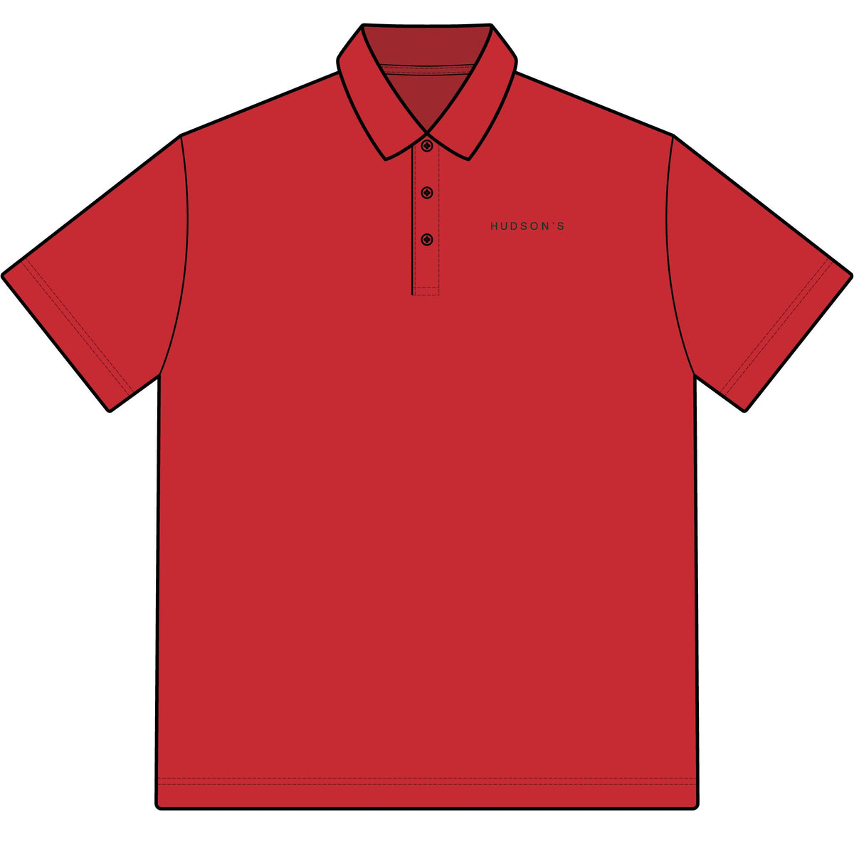 Hudson's Cotton Polo Shirt