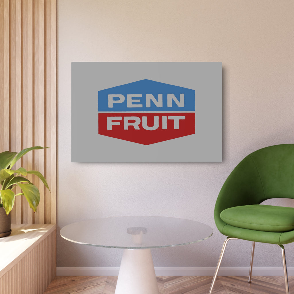 Penn Fruit Metal Sign