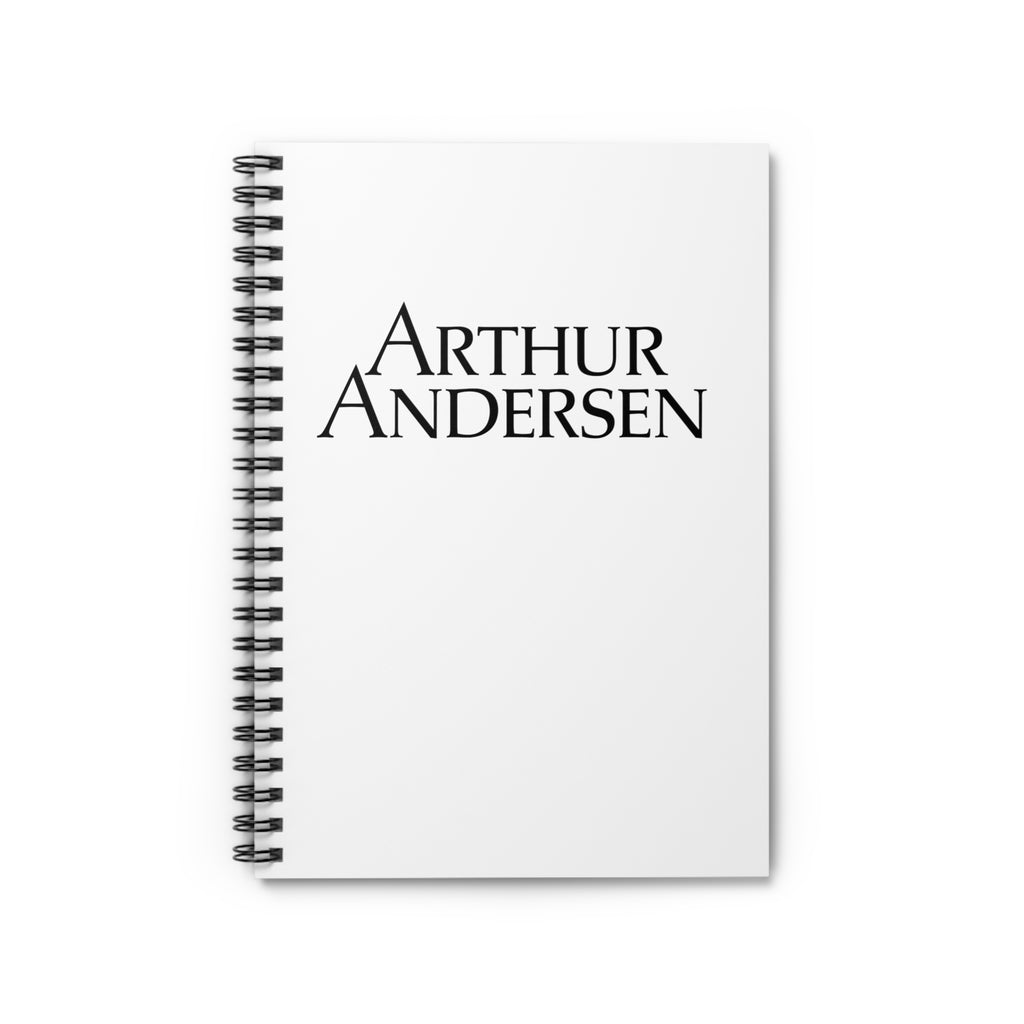 Arthur Andersen Spiral Notebook
