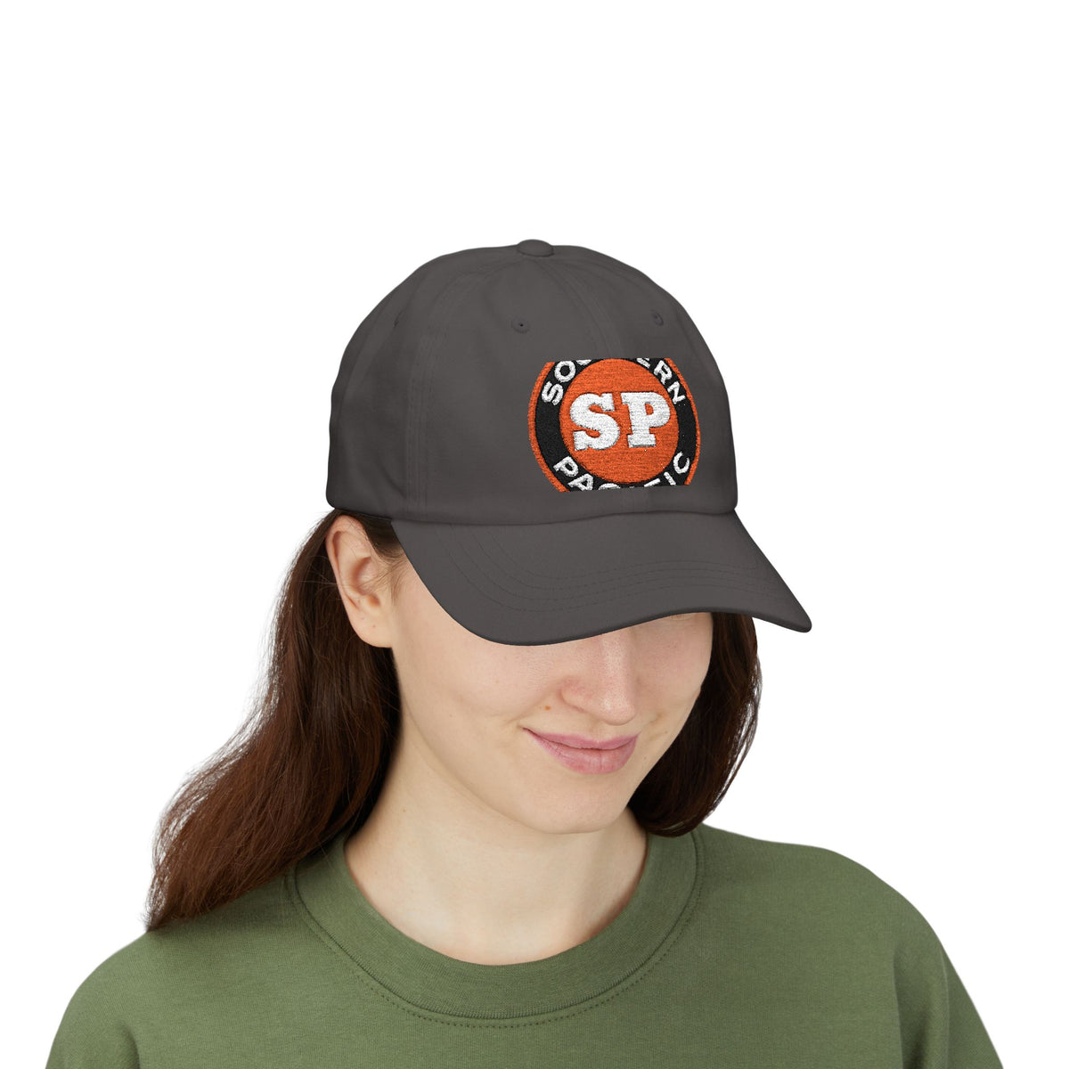 Southern Pacific Railroad Embroidered Dad Cap Hat