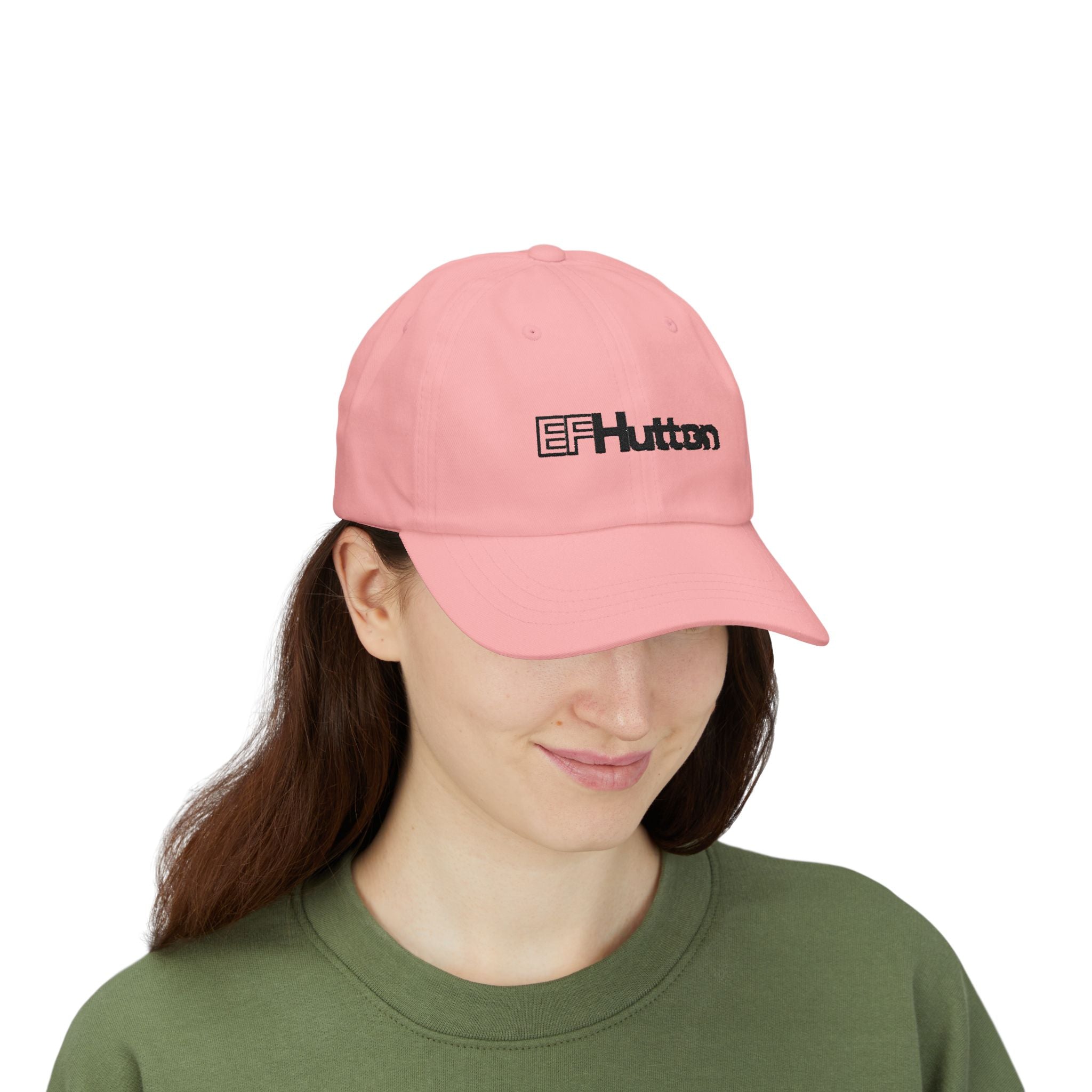 E. F. Hutton Embroidered Dad Cap Hat