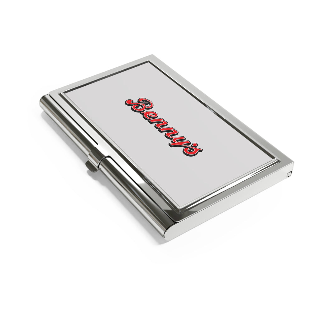 Benny's Metal Business Card Holder