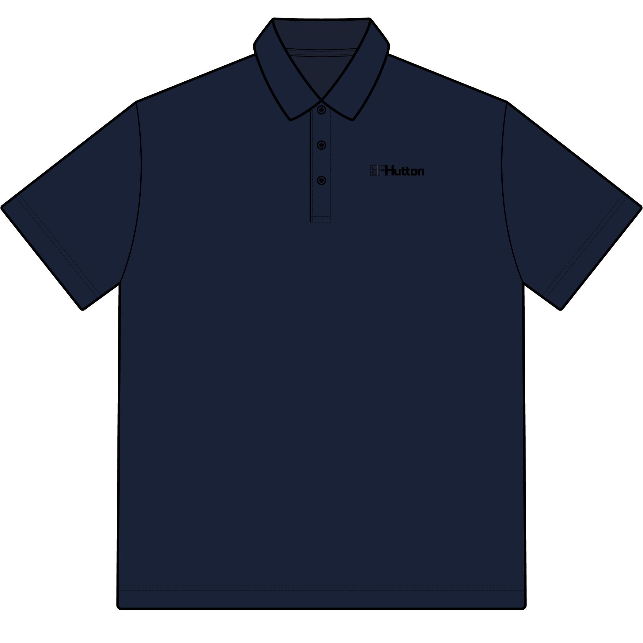 E. F. Hutton Cotton Polo Shirt