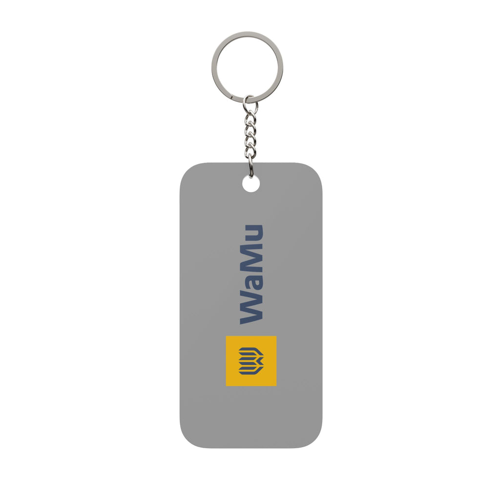 Washington Mutual (WaMu) Double-Sided Keychain Charm