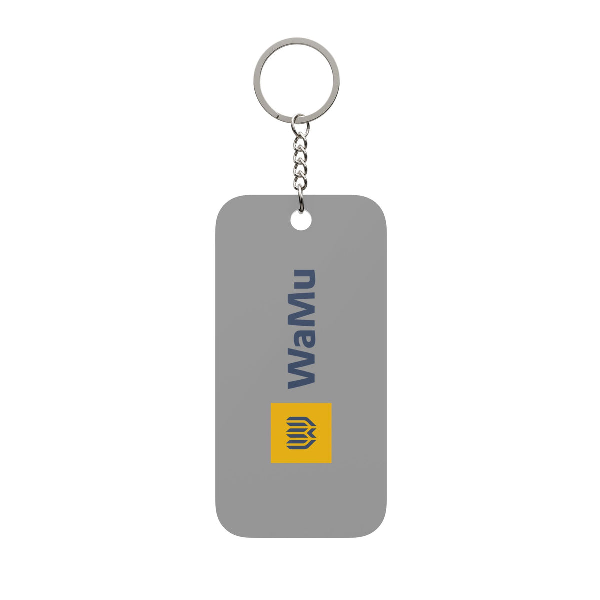 Washington Mutual (WaMu) Double-Sided Keychain Charm