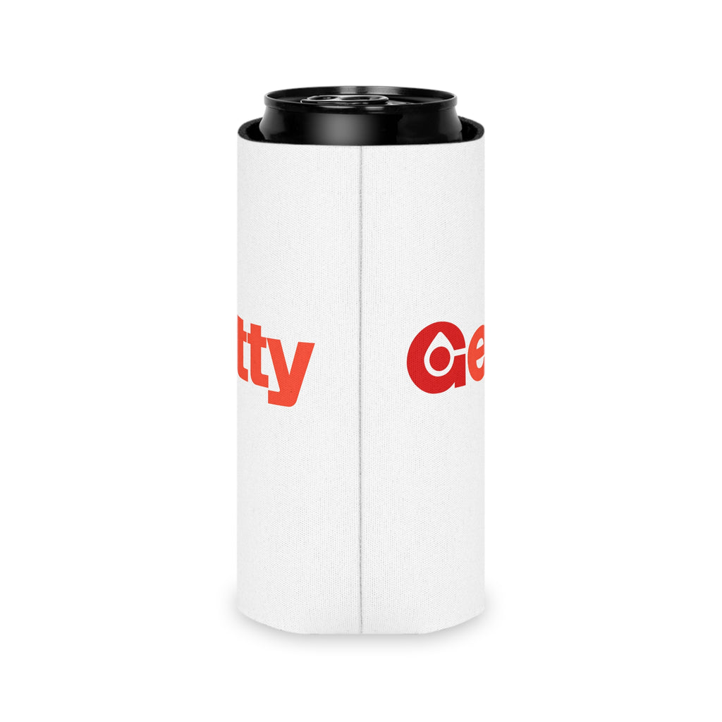 Getty Oil Can Cooler