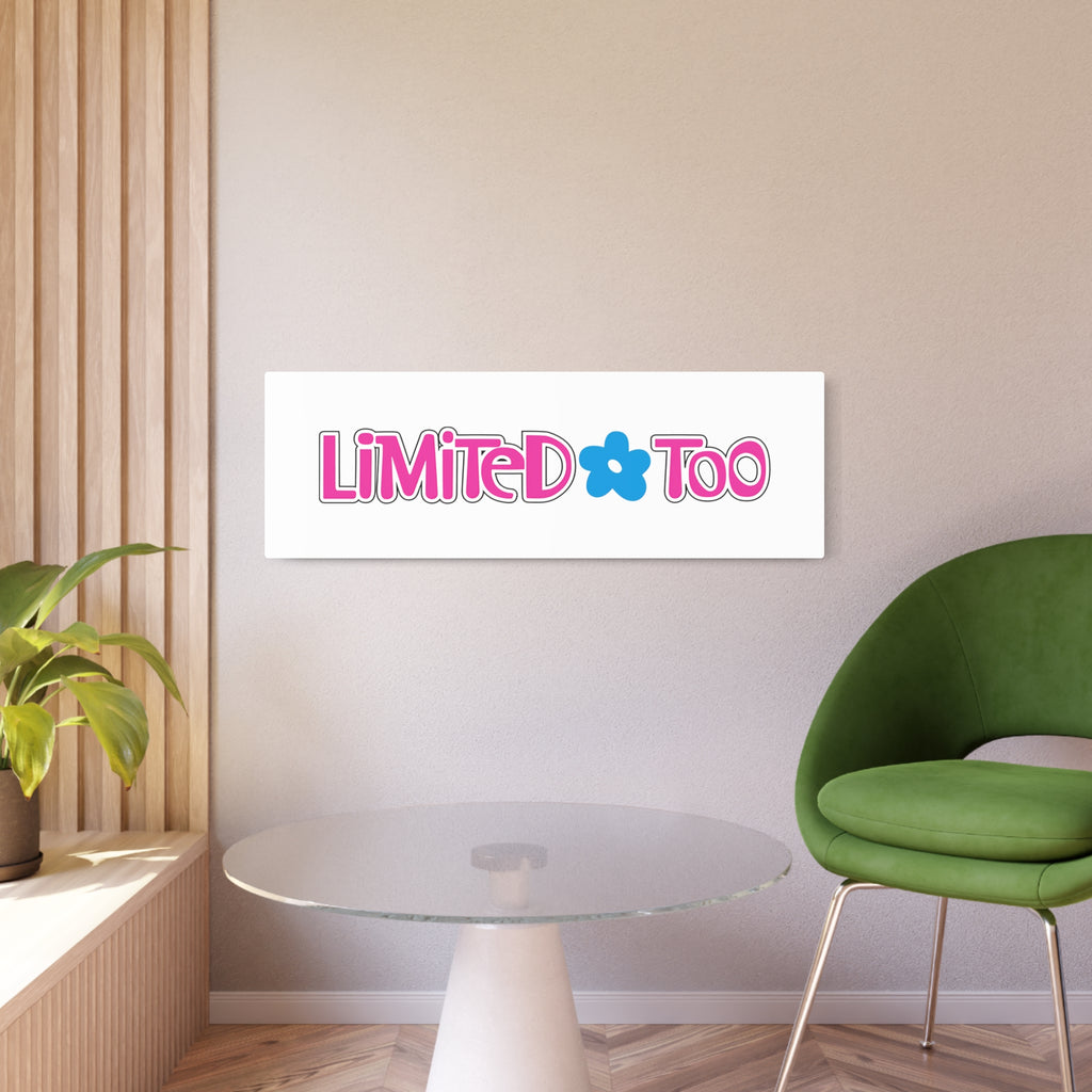 Limited Too Metal Sign