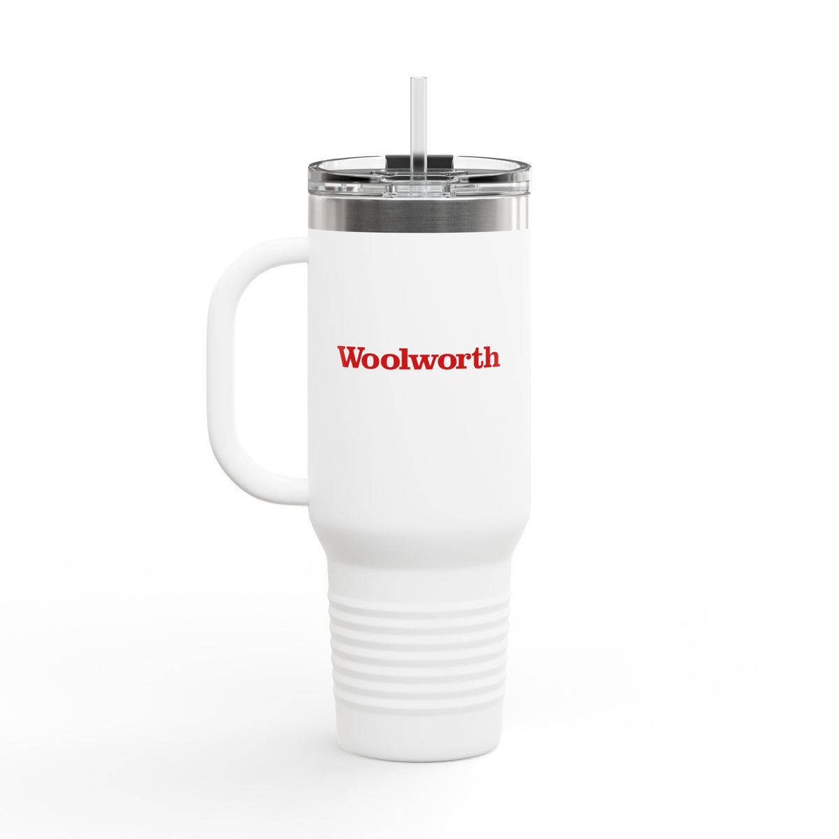 F. W. Woolworth Company 40oz Insulated Travel Mug Stainless Tumbler