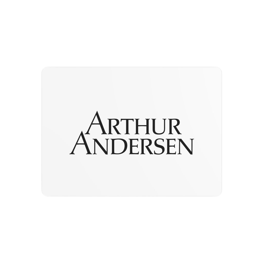 Arthur Andersen Metal Sign