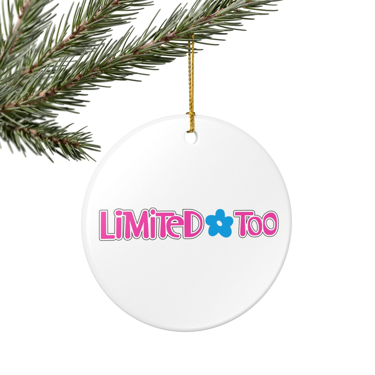 Limited Too Ceramic Ornament