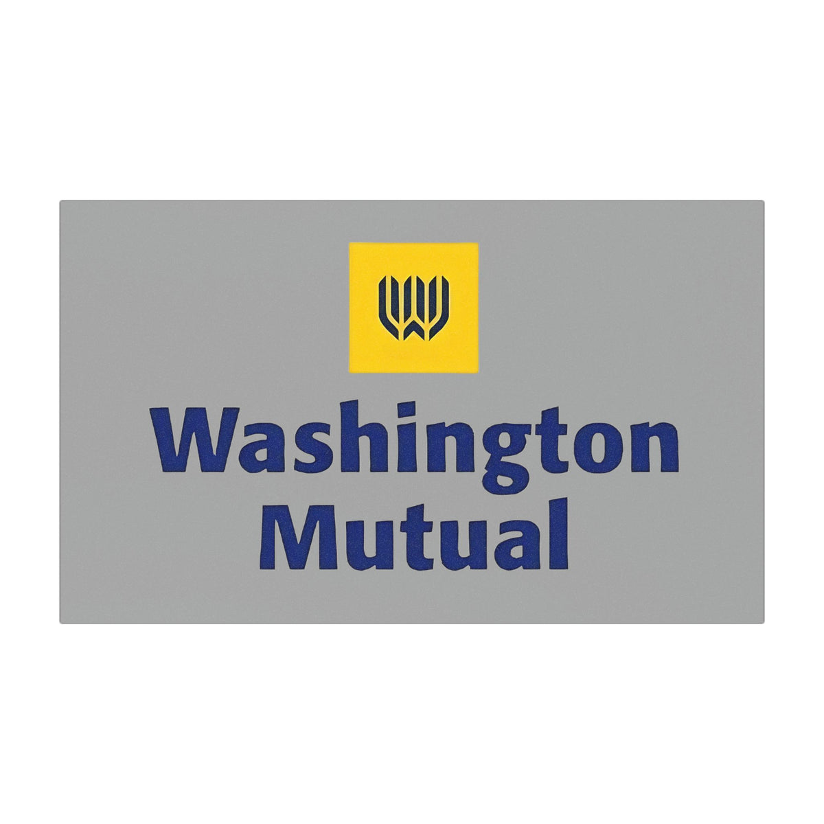 Washington Mutual Car Magnet