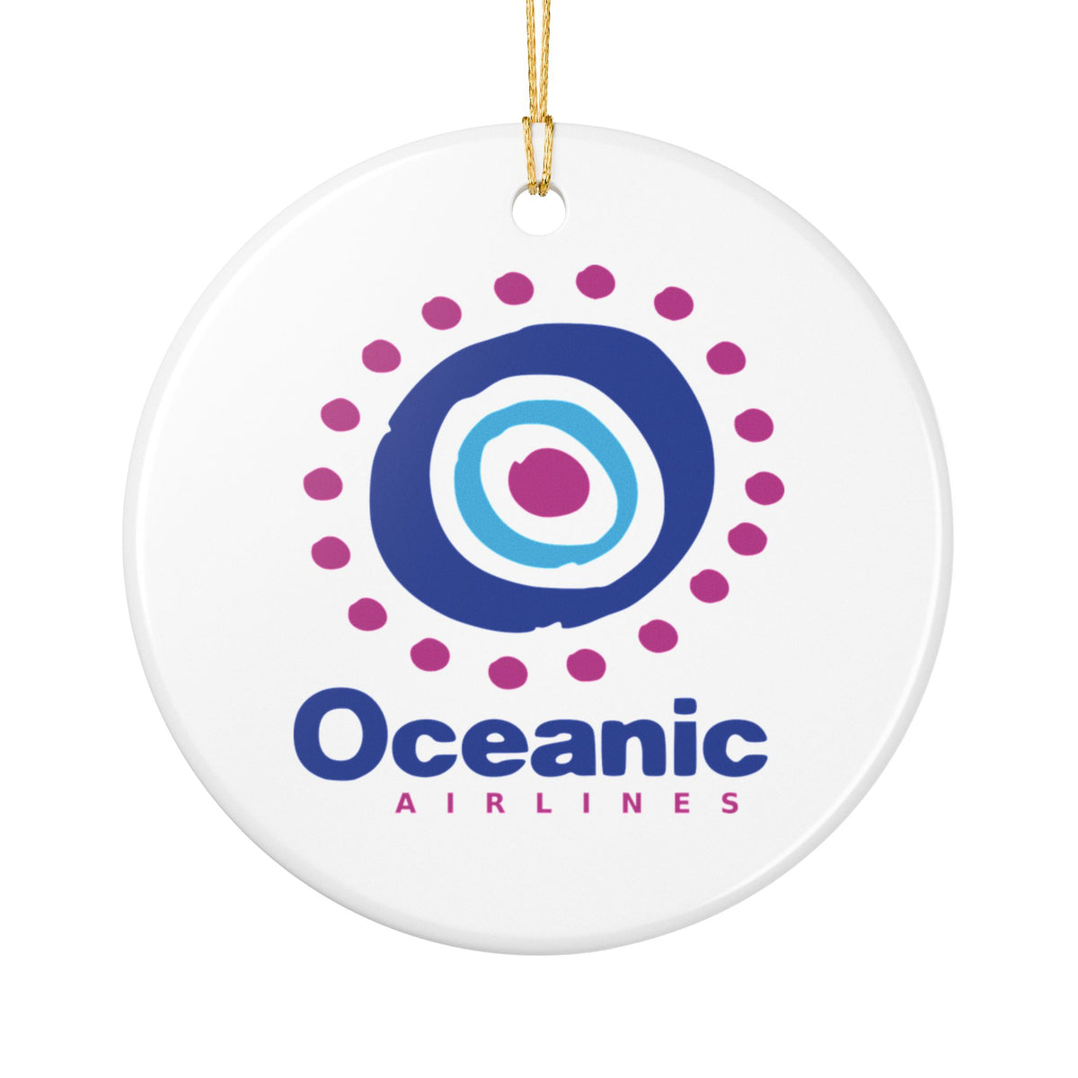 Oceanic Airlines Ceramic Ornament