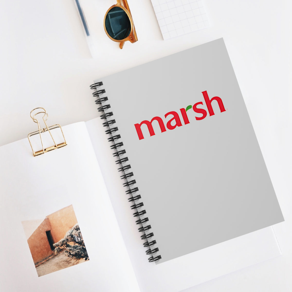 Marsh Supermarkets Spiral Notebook