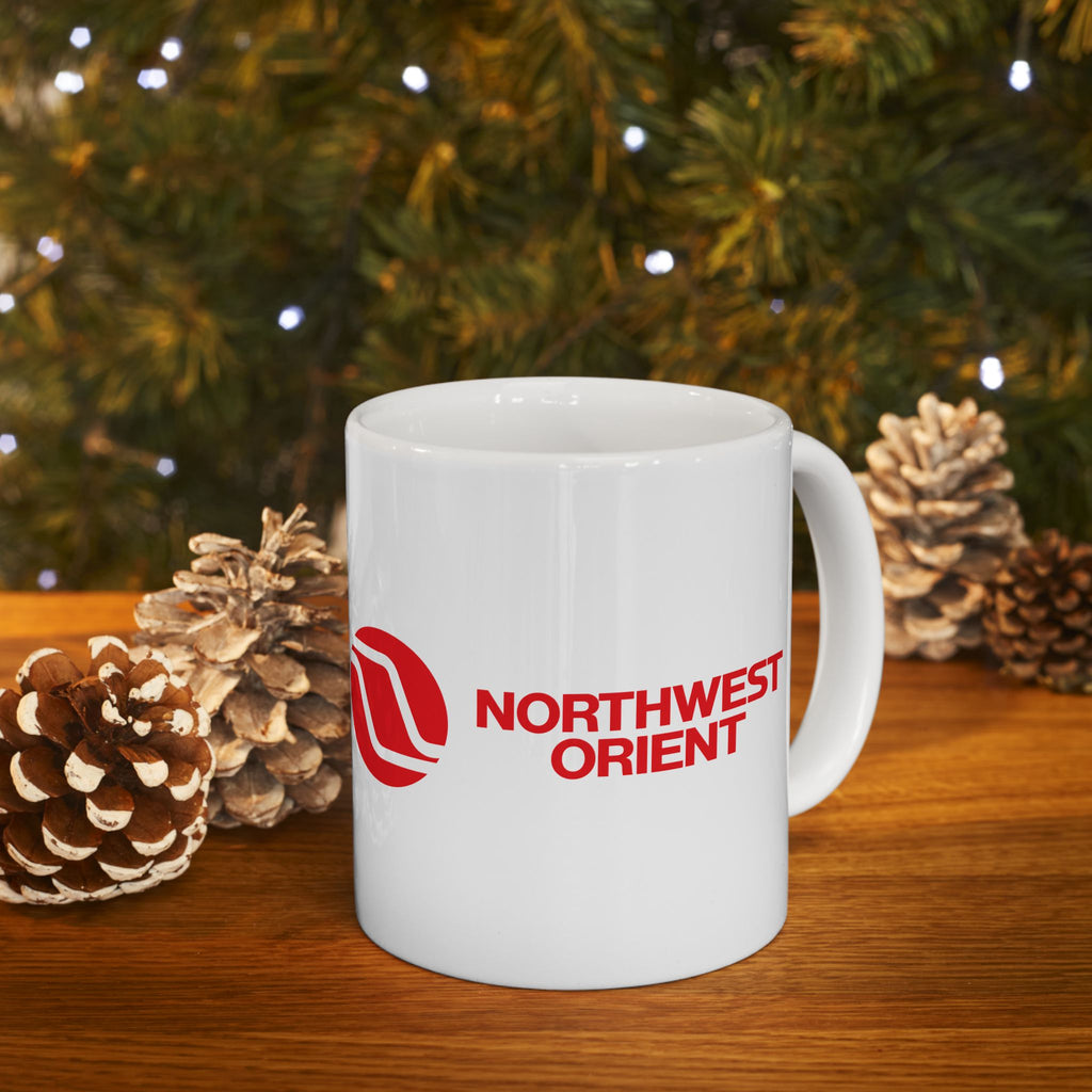 Northwest Orient Airlines Ceramic Coffee Mug