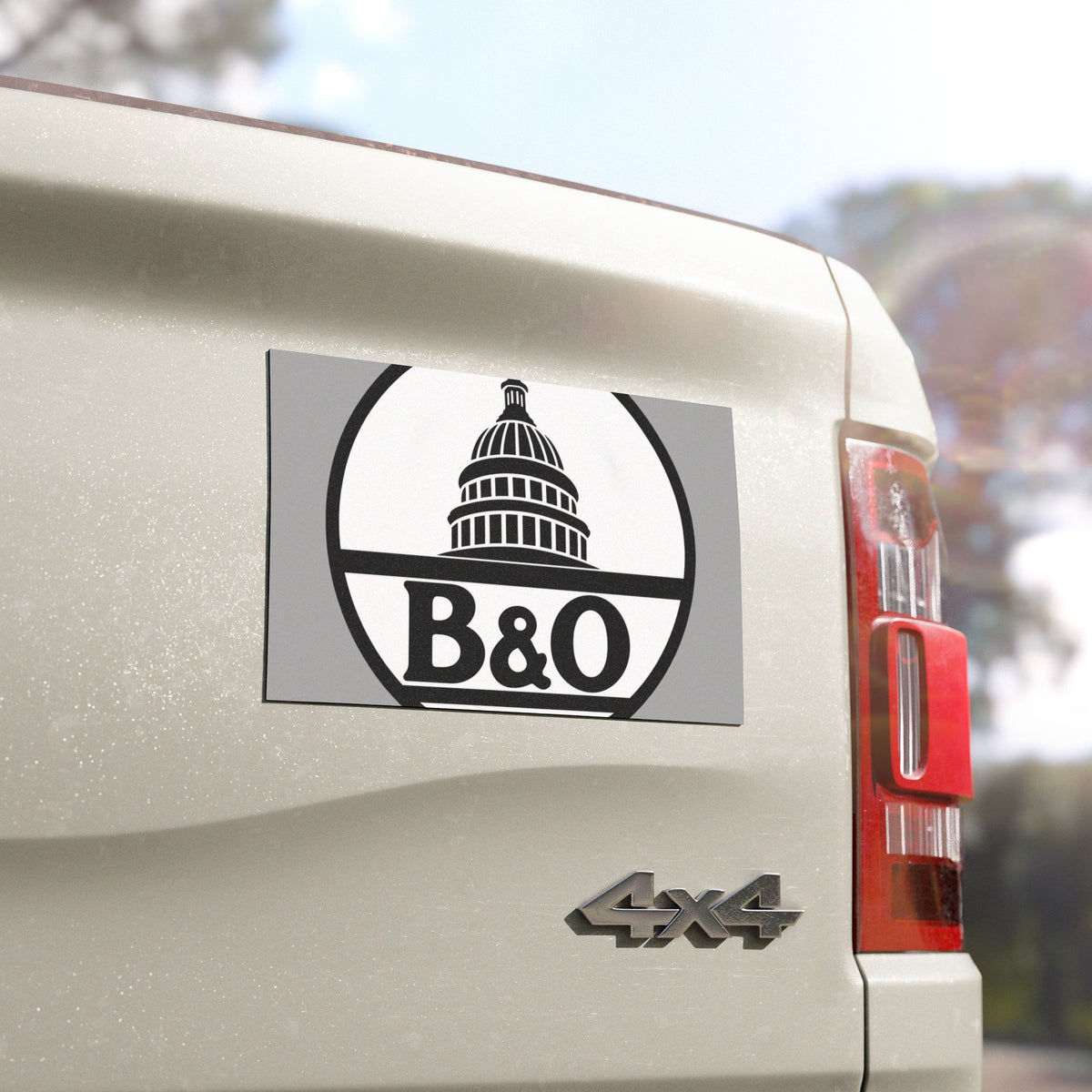 Baltimore and Ohio Railroad Car Magnet