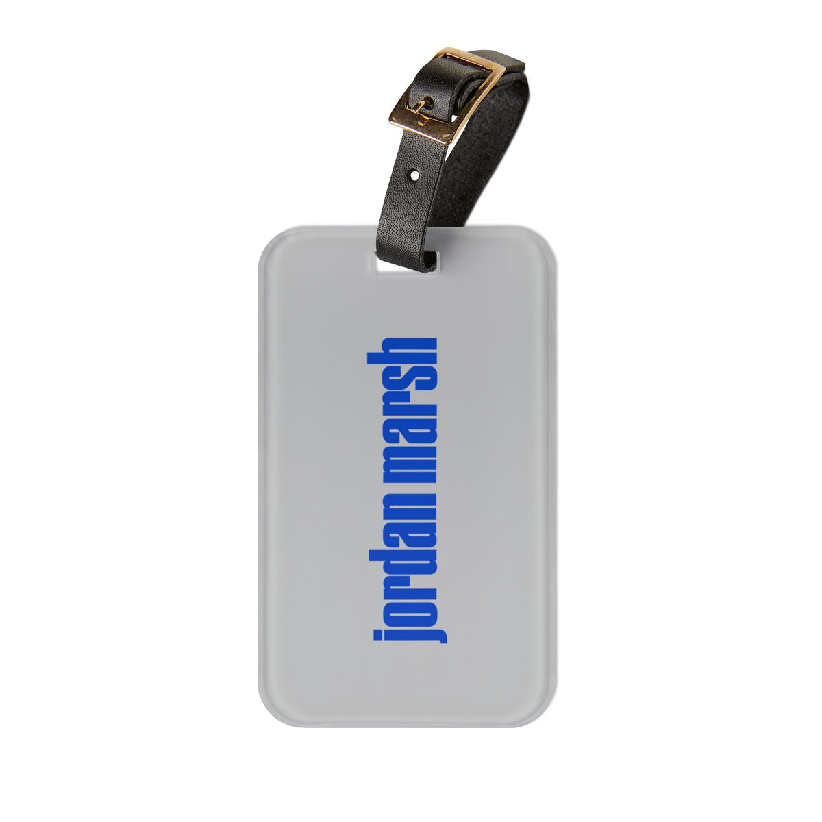 Jordan Marsh Luggage Tag
