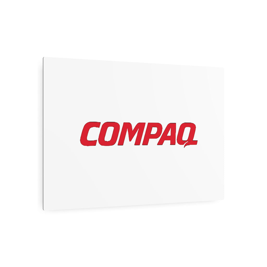 Compaq Metal Sign