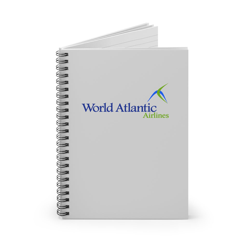 World Atlantic Airlines Spiral Notebook