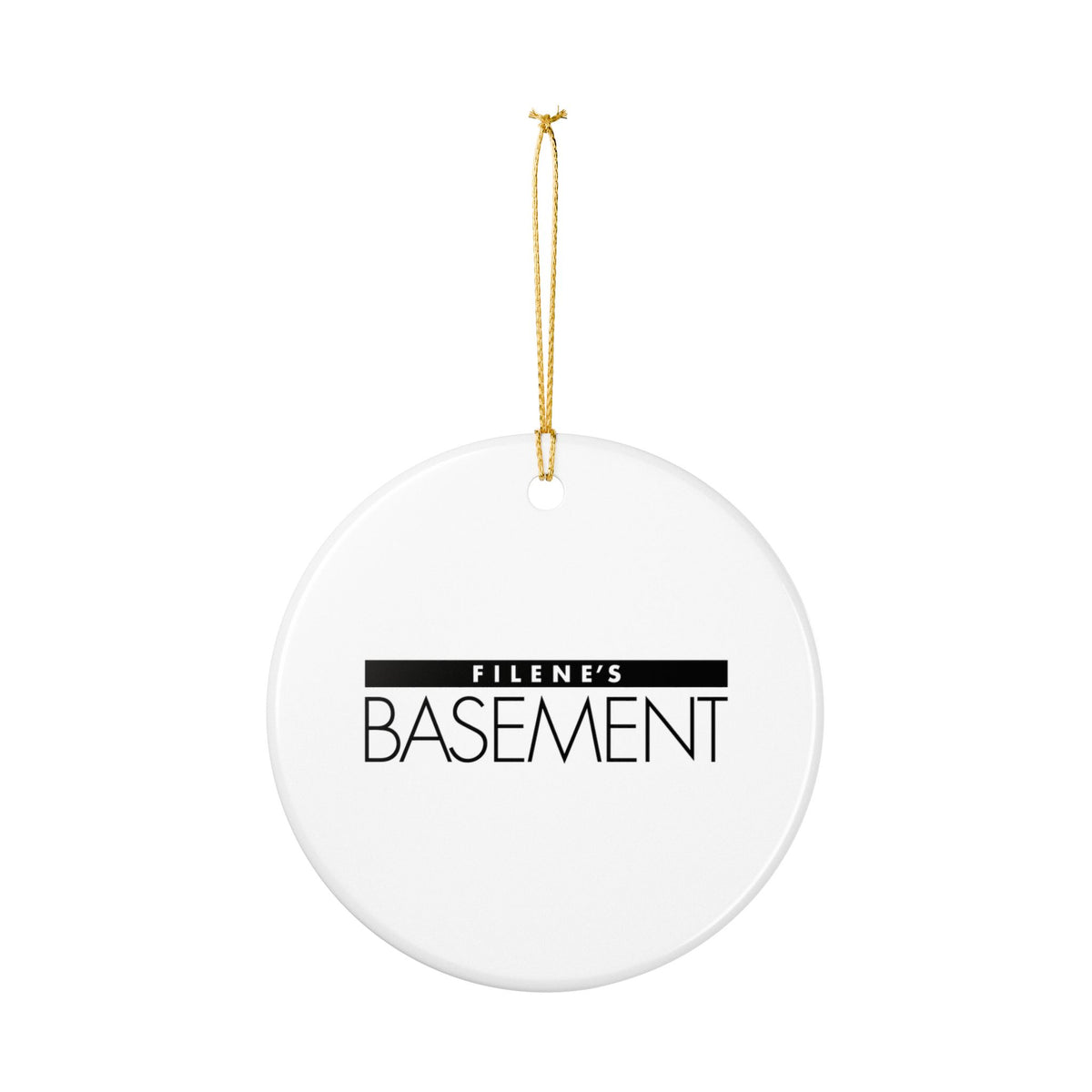 Filene's Basement Ceramic Ornament