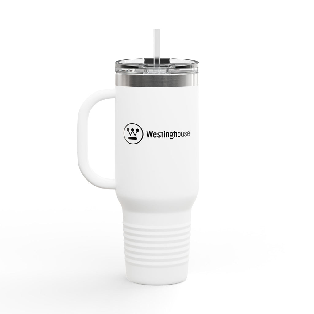 Westinghouse Electric Corporation 40oz Insulated Travel Mug Stainless Tumbler