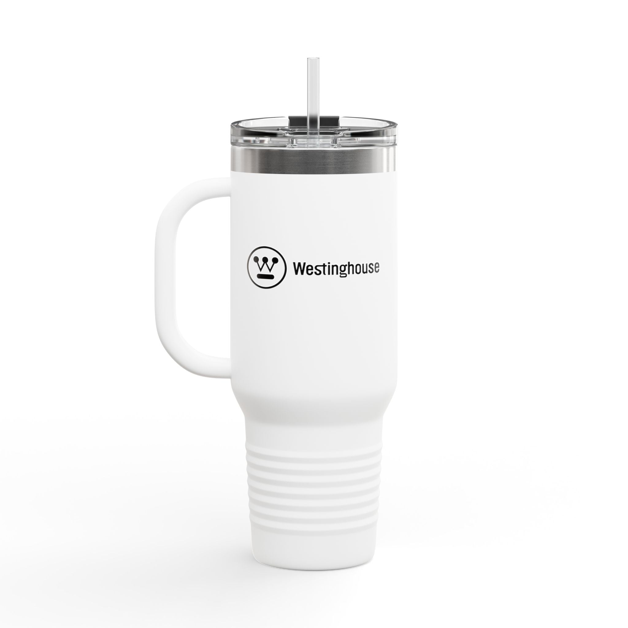 Westinghouse Electric Corporation 40oz Insulated Travel Mug Stainless Tumbler
